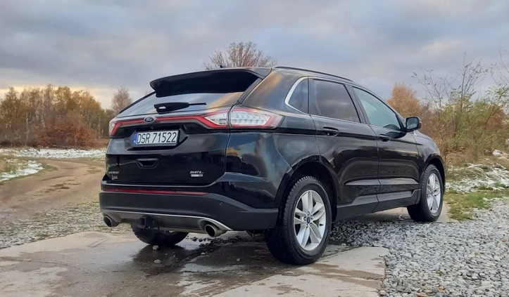 Ford EDGE cena 71500 przebieg: 74500, rok produkcji 2016 z Wrocław małe 56